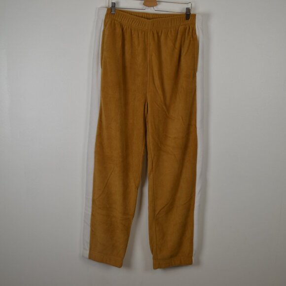 Footlocker Mens 2X Fleece Sweatpants 3 Pockets White Stripe Elastic Waist Jogger - Picture 1 of 8